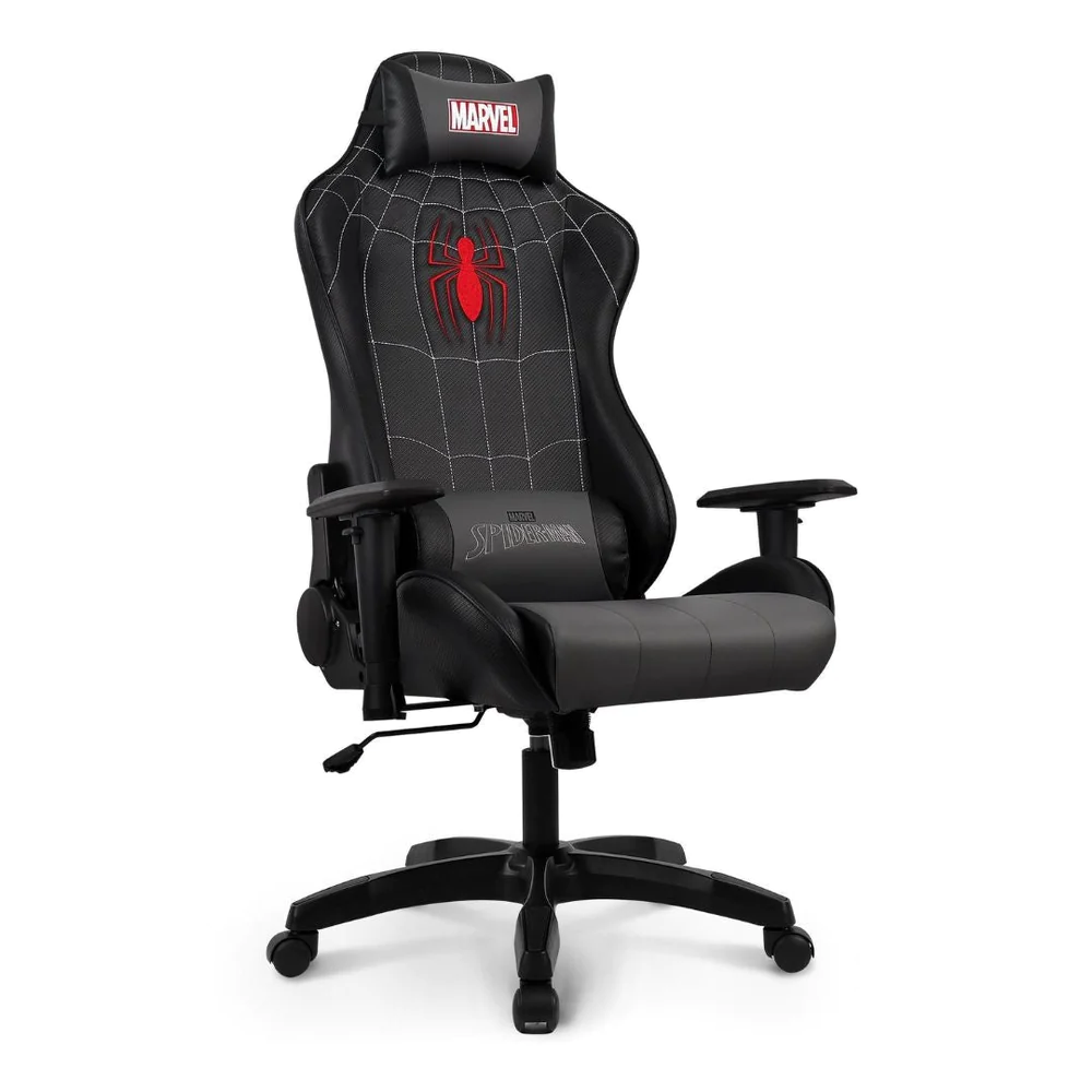 MARVEL BLACK SPIDER MAN GAMING CHAIR MARVEL BLACK SPIDER MAN GAMING CHAIR